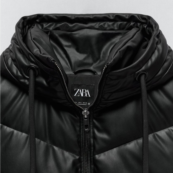 ZARA PUFFER VEST - Picture 2 of 4